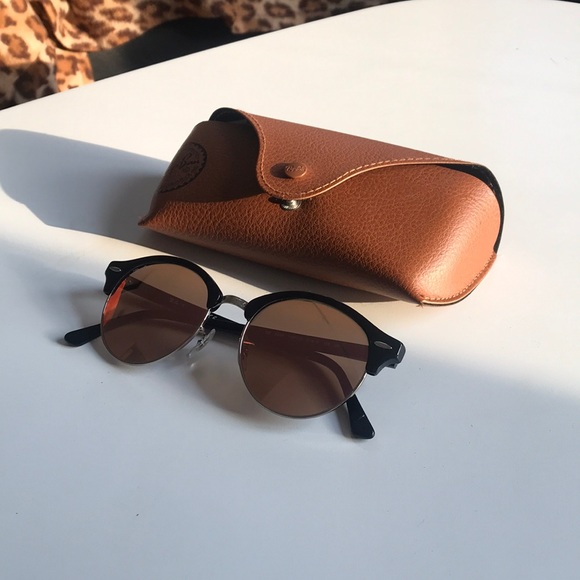 Ray-Ban Accessories - Ray-Ban Clubmaster Round Reflective Sunglasses